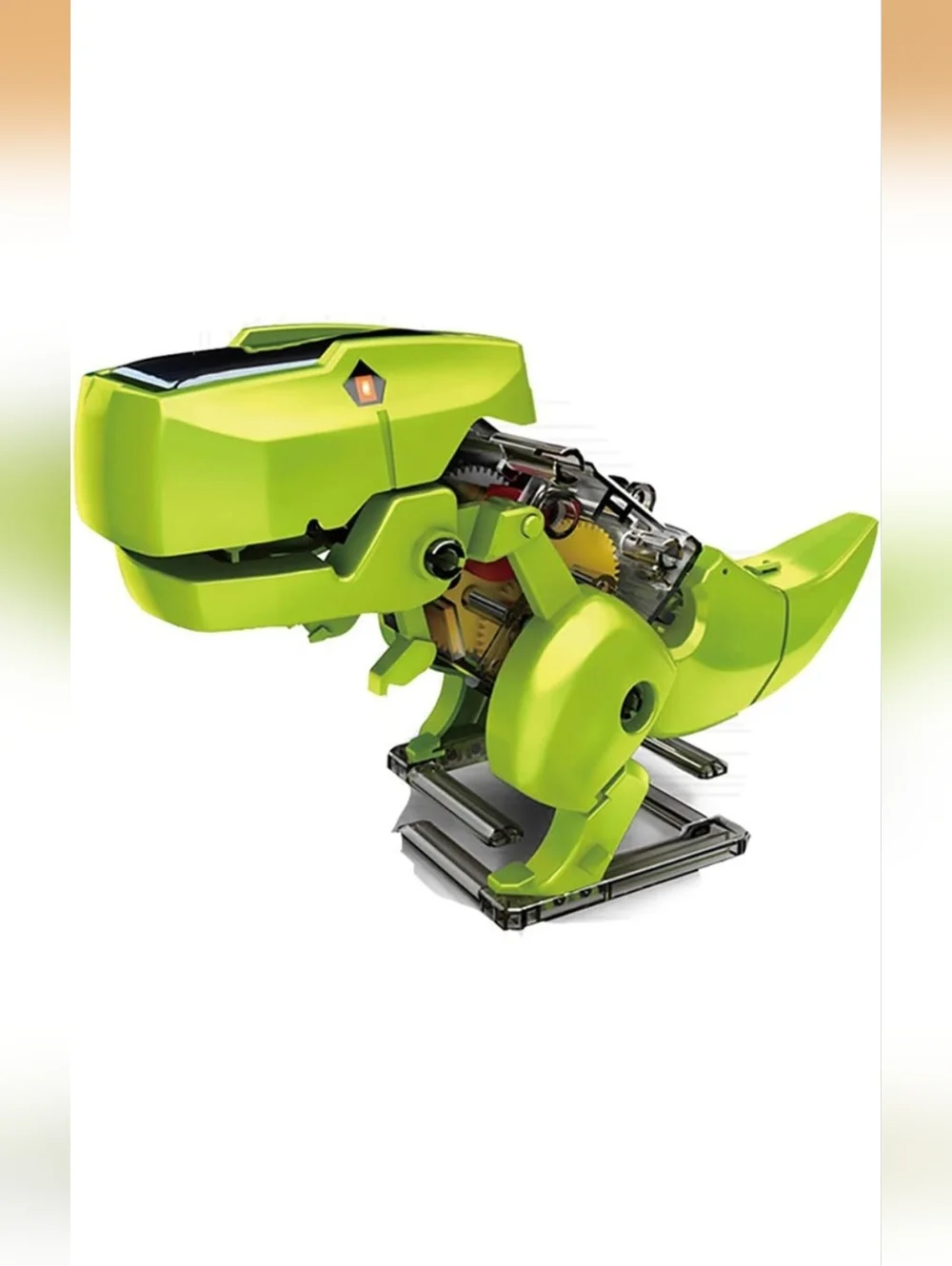 Zisemeil 3-in-1 Solar Powered Dinosaur Robot Building Kit DIY